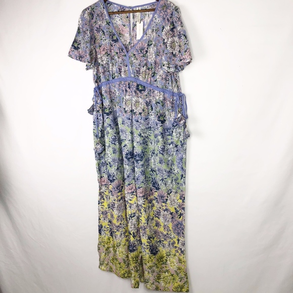 ANTHROPOLOGIE Romerio Sleep Jumpsuit NWT - Picture 2 of 8